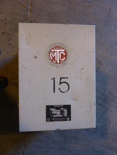 Used MARCUS 15 kVA Transformer A?? #32036