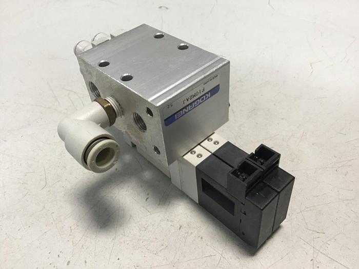 Used KOGANEI Manifold w/ Valve F10M2AJ #120894