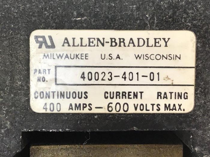 Used ALLEN BRADLEY Fuse Holder 40023-401-01 Used