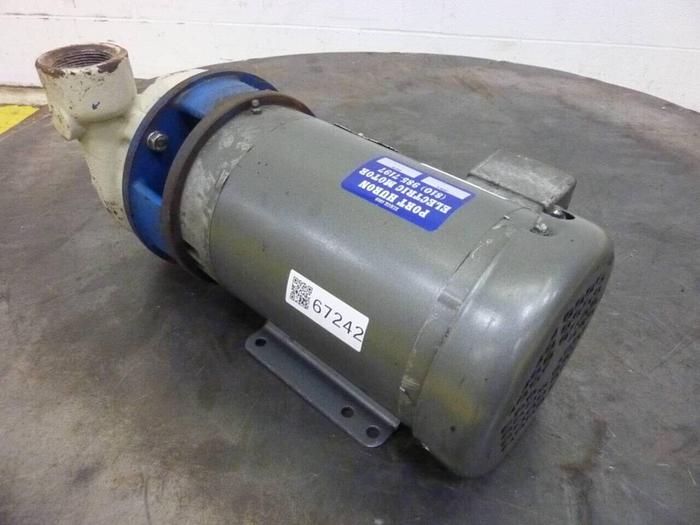 Used BALDOR 1.5 HP Industrial Motor JMM3550T #67242