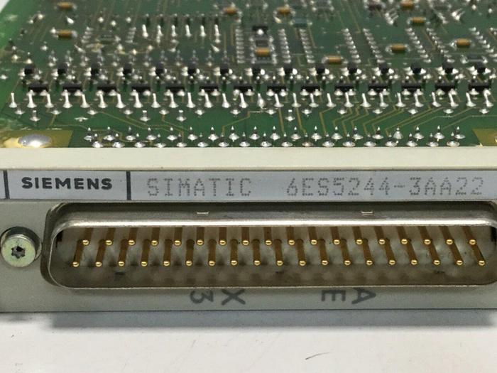 Used SIEMENS Temperature Control Module 6ES5 244-3AA22 Used
