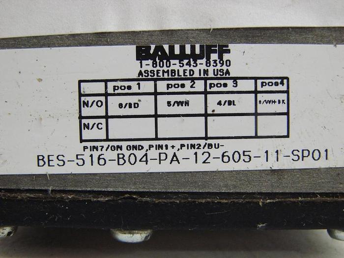 Used BALLUFF Proximity Switch BES-516-84-PA #12158