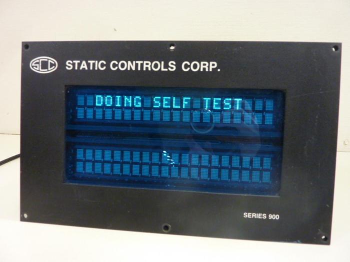 Used STATIC CONTROL SYSTEMS Display Unit 900-M-4-18-120-P-24 #49569