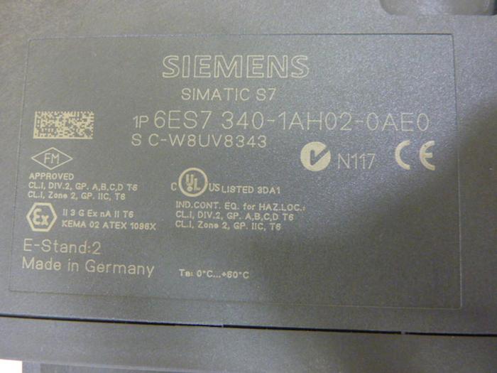 Used SIEMENS Communication Processor 6ES7 340-1AH02-0AE0 #55008