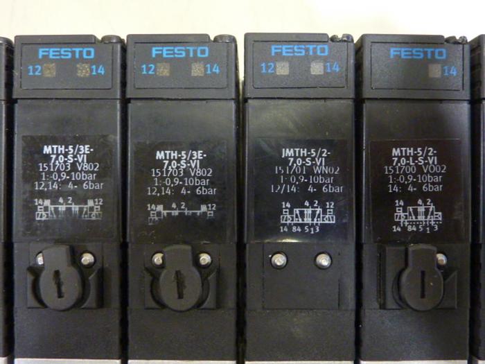 Used FESTO Control Block / Valve Terminal IFB13-03 #63755