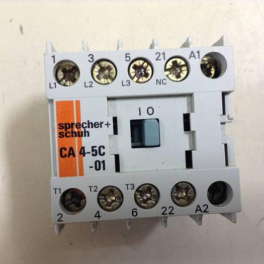 Used SPRECHER & SCHUH Contactor CA4-5C #88964