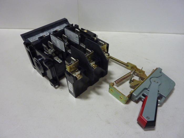 Used ALLEN BRADLEY 30 Amp Disconnect Switch 1494V-DS30 SER A #57402