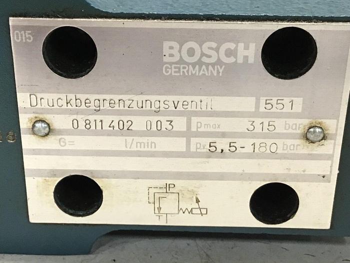 Used BOSCH Valve 0 811 402 003 Used