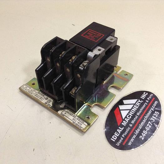 Used ALLEN BRADLEY Non Reversing Starter Size 00 509-T0D SER A #75985