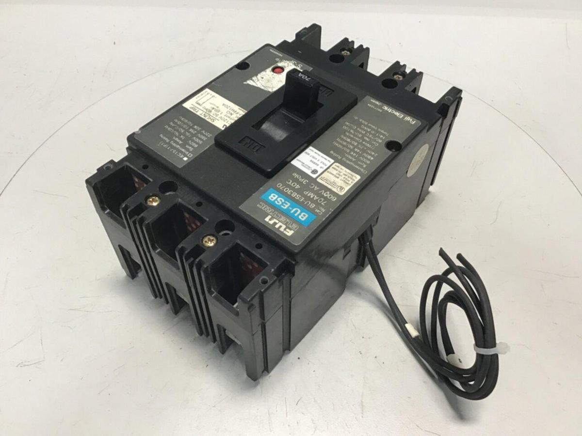 Used FUJI ELECTRIC 70 Amp Circuit Breaker BU-ESB3070 Used