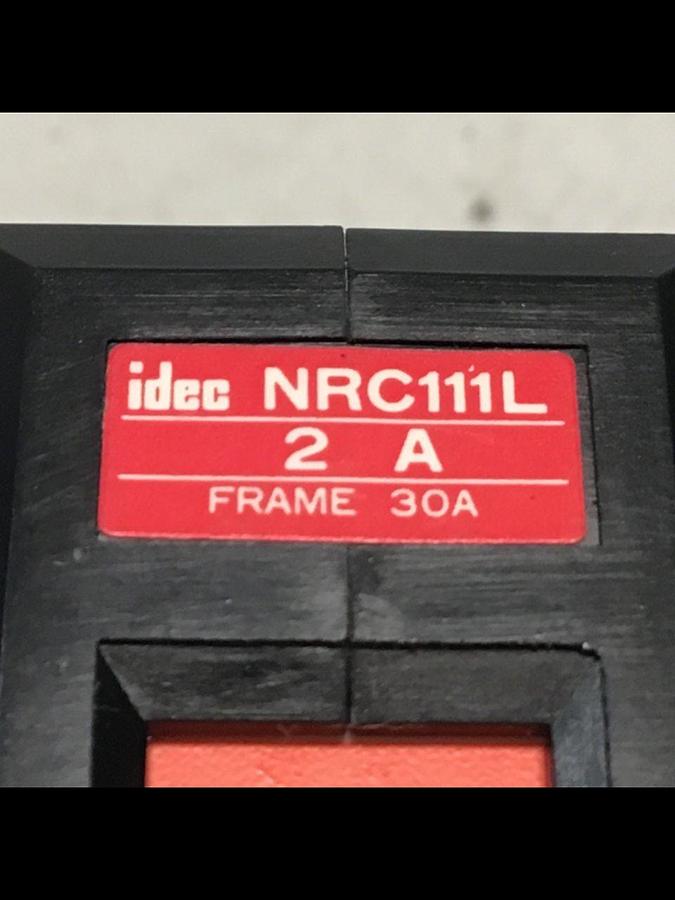 Used IDEC Circuit Breaker Protector NRC111L/2A USED