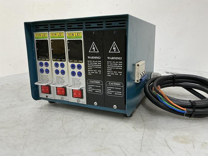 Used METAL FABRICATOR 3 ZONE HOT RUNNER