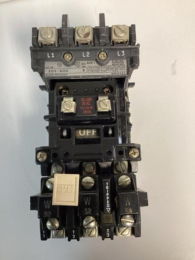 Used ALLEN BRADLEY Starter Size 1 509-BOD SER B W32 #32020