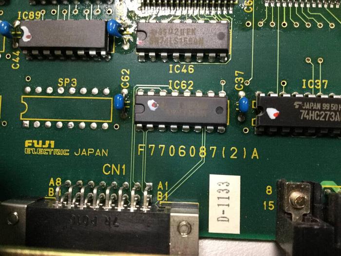 Used FUJI ELECTRIC Main CPU Board F7706087(2)A USED