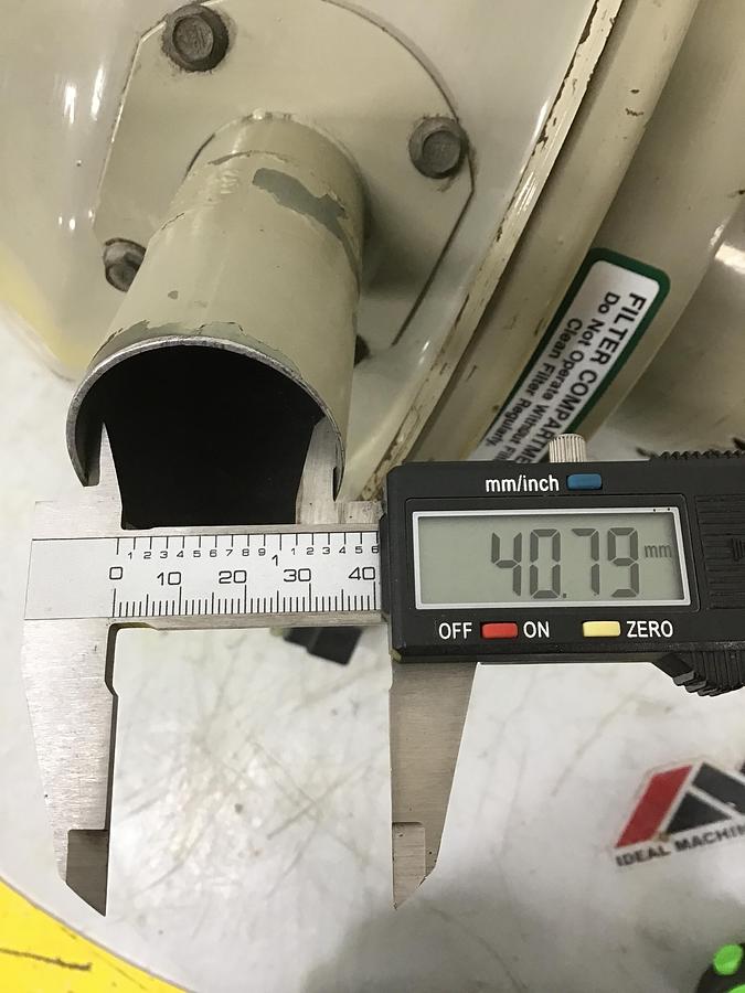 Used CONAIR FRANKLIN DB12SE03MB DustBeater Vacuum Loader w/ Lid Used #142855