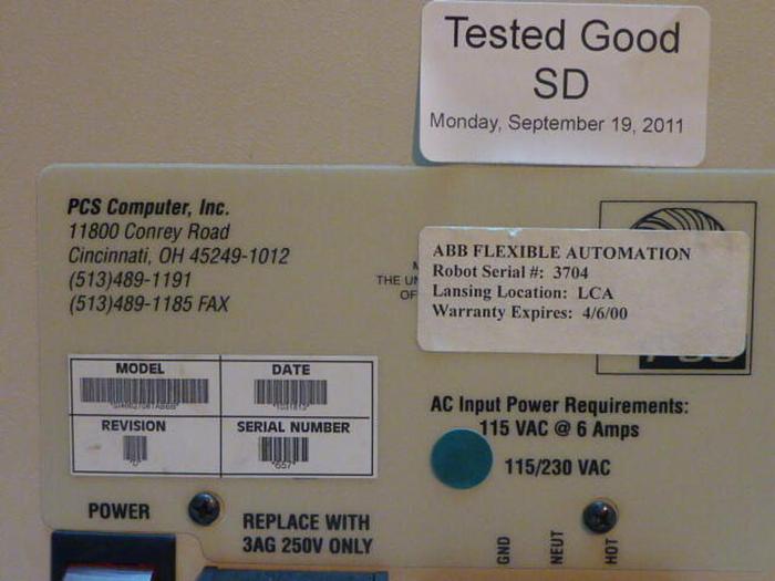 Used ABB PCS Computer S14662708TABBB #34970