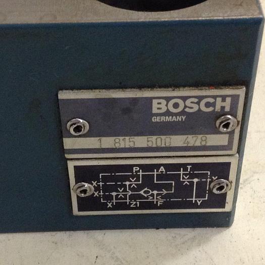 Used BOSCH Valve 1 815 500 478 #81262