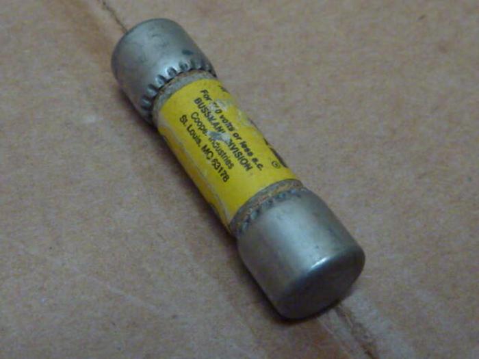 Used TRON / BUSSMANN 5 Amp Fuse FNQ-5 #26712