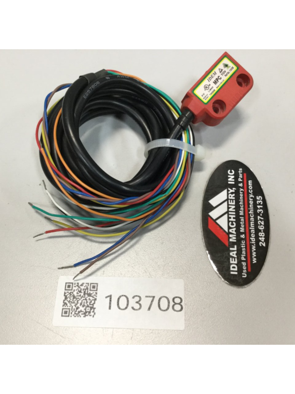 Used IDEM SAFETY SWITCHES Coded Miniature Switch 114105 USED