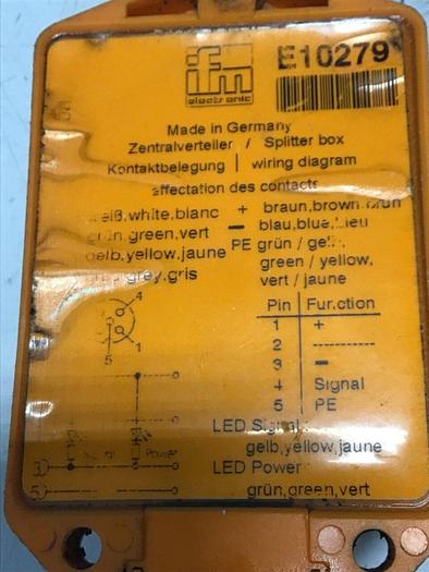 Used IFM Splitter Box E10279 #138718