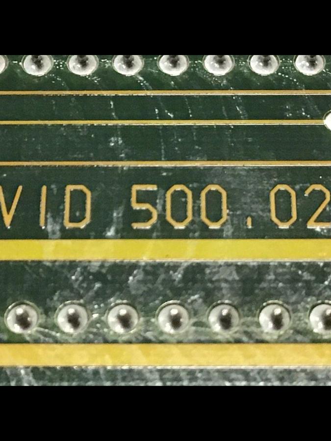 Used BACHMANN Circuit Board VID500.02 Used