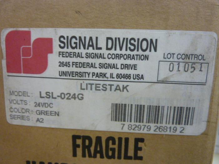 FEDERAL SIGNAL Safety Light LSL-024G #52661