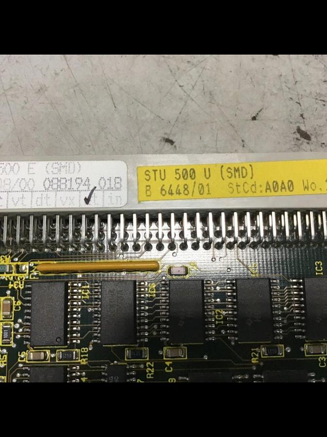 Used BACHMANN ELECTRONIC Circuit Board STU500/S E06449/00 003 Used