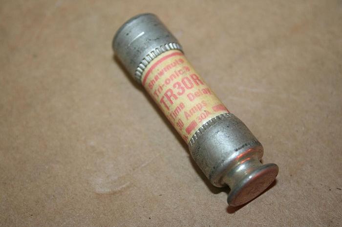 Used SHAWMUT 30 Amp Fuse TR30R #19086
