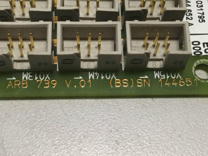Used ARBURG Circuit Board ARB 739 #100450