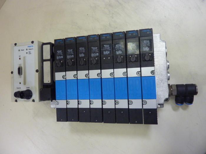 Used FESTO Control Block / Valve Terminal IFB13-03 #60717