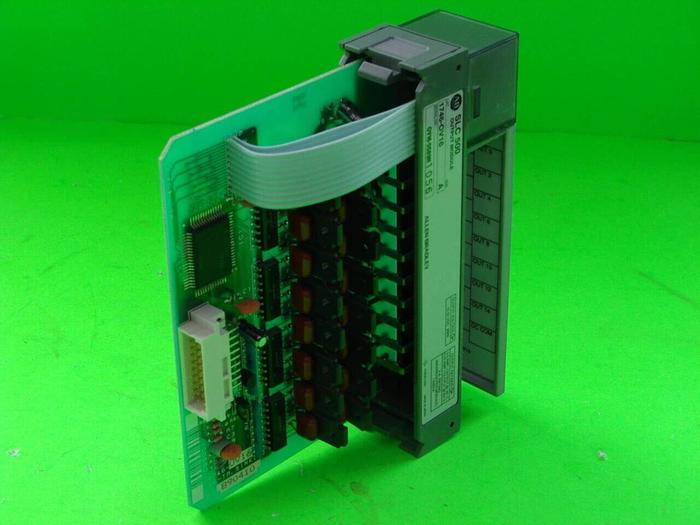 Used ALLEN BRADLEY Output Module 1746-OV16 SER A #8198
