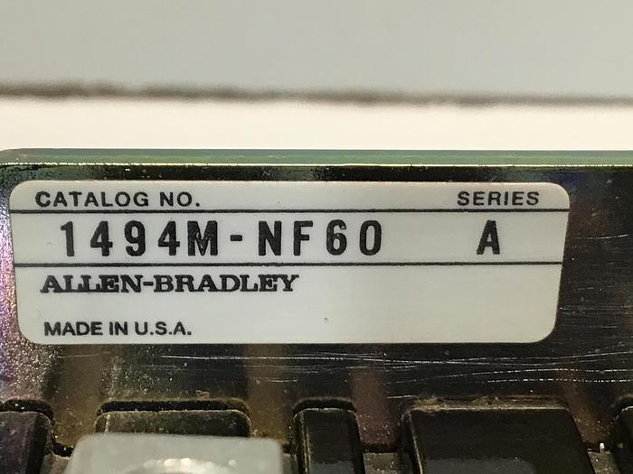 Used ALLEN BRADLEY Fuse Block Adapter Plate 1494F-R666 Used #145376