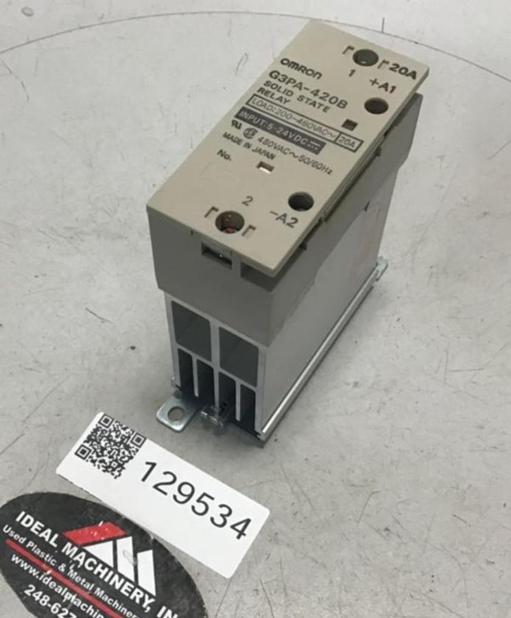 Used OMRON Solid State Relay G3PA-420B USED