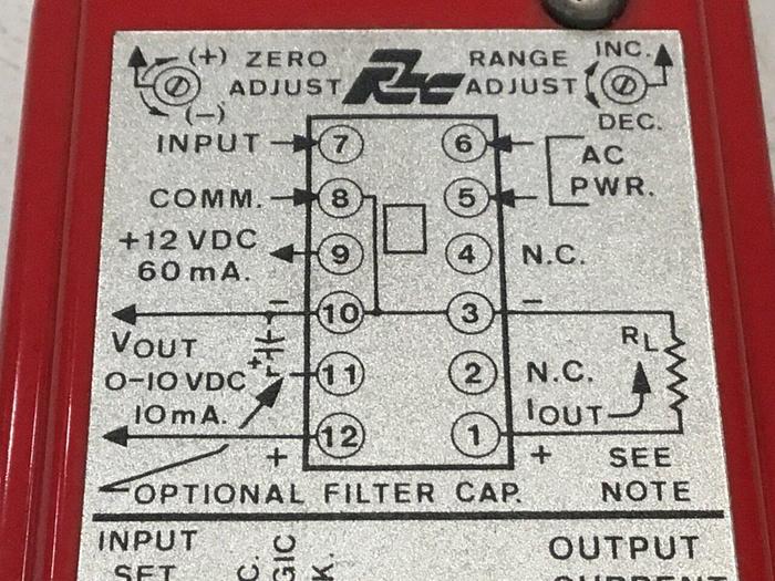 Used RED LION CONTROLS Pulse Rate Converter Relay PRA1-1021 #128314