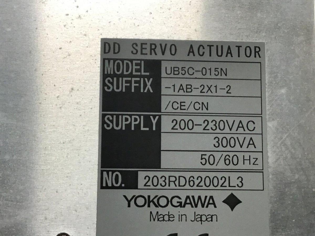 Used YOKOGAWA DD Servo Amplifier UB5C-015N-1AB-2X1-2/CE/CN Used #118366