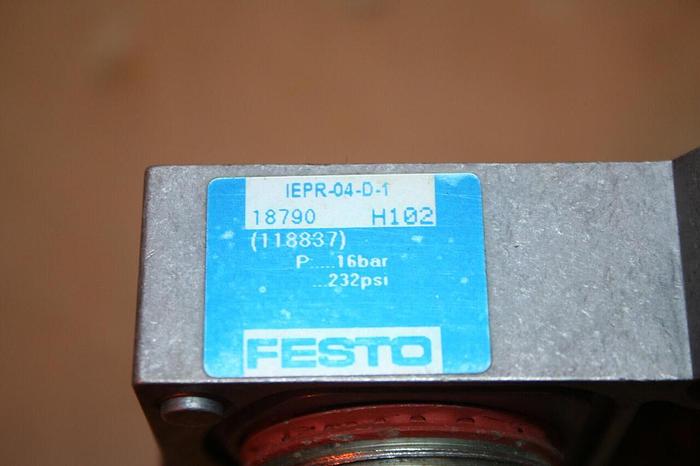 Used FESTO End Plate Manifold IEPR-04-D1 Used