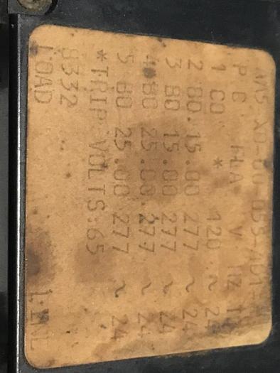 Used CARLING SWITCH Switch AA5-X0-00-055-4D1 #119188