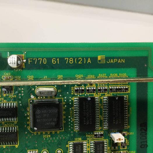 Used FUJI ELECTRIC Circuit Board F770 61 78(2)A #96268
