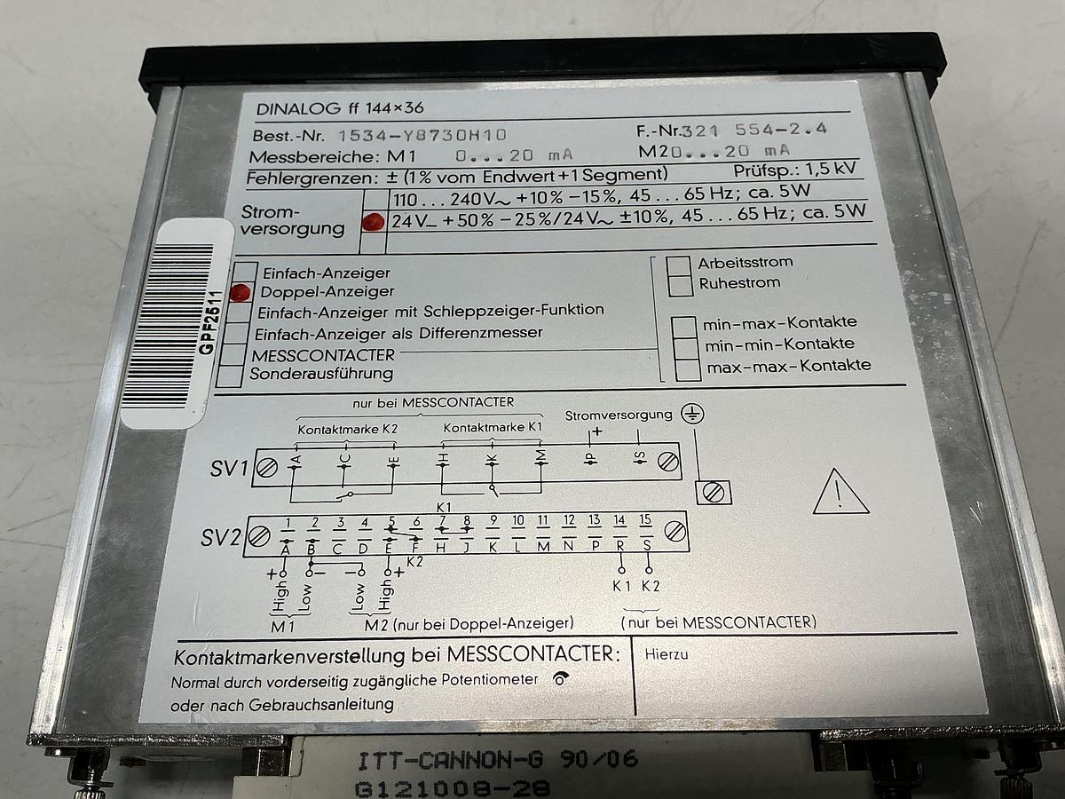 Used GOSSEN 1534-Y8730H10