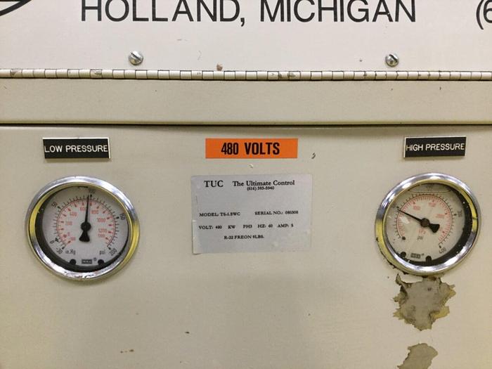 Used TUC 3 Ton Water Cooled Chiller TS-1.5WC Used