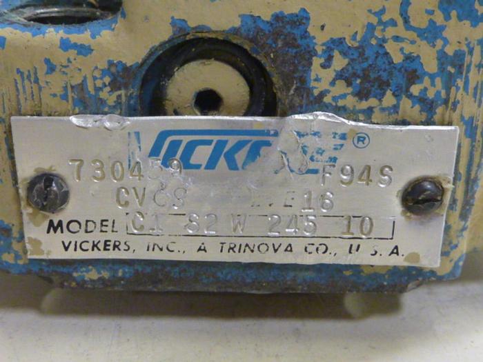 Used VICKERS Valve CVCSC1S2W24510 #64674