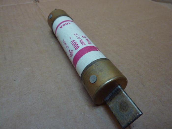 Used GOULD / SHAWMUT 100 Amp Fuse TRSR100 #26993