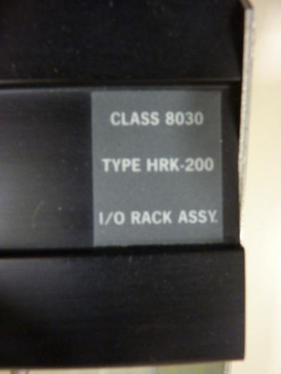 Used SQUARE D Slot Rack 8030-HRK-200 USED