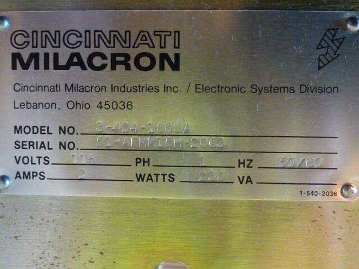 Used CINCINNATI MILACRON Card Rack 3-424-1808A #35971