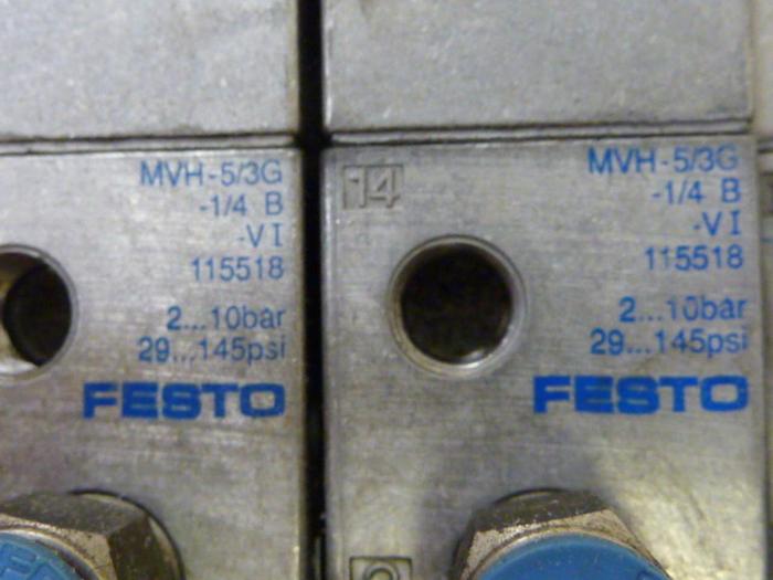 Used FESTO Control Block / Valve Terminal IFB8-02 #52845
