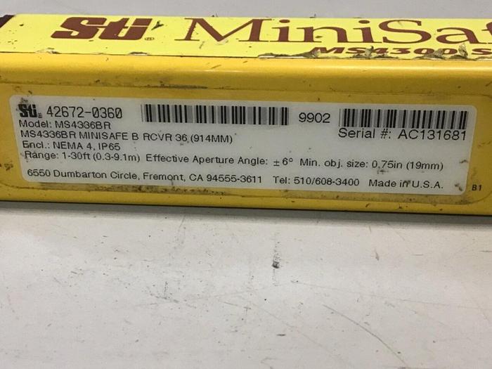 Used STI Light Curtain Receiver MS4336BR Used