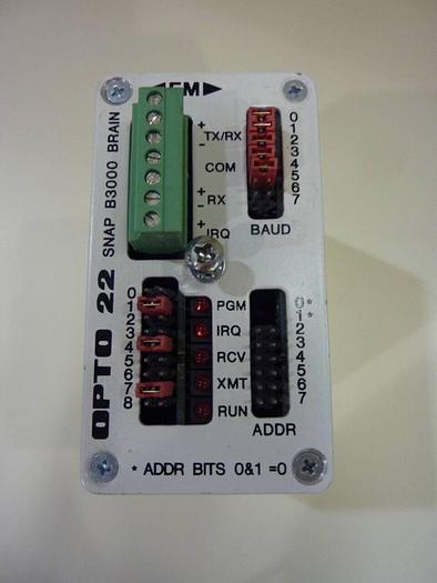 Used OPTO 22 Programmable Logic Controller B3000 #42213