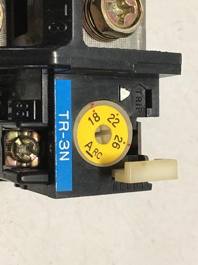 Used FUJI ELECTRIC Relay TR-3N 18/22/26 #112413