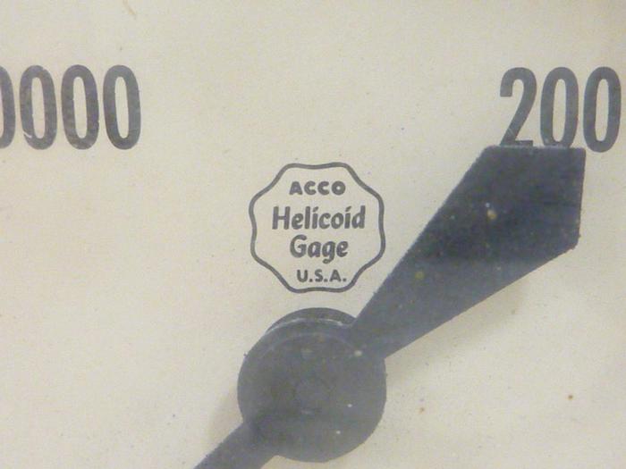 Used ACCO Pressure Gauge 3140-0 #45399