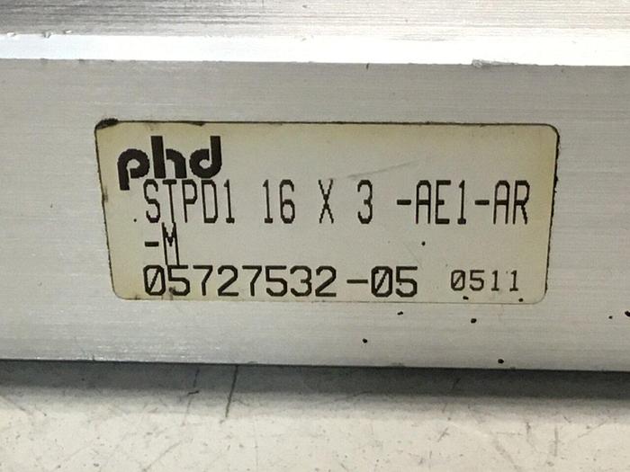 Used PHD INC Sliding Manifold Block STPD1 16X3-AE1-AR-M #129049